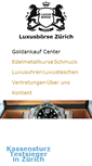 Mobile Screenshot of luxusboerse.ch